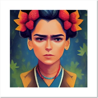 Frida Kahlo | Anime style Posters and Art